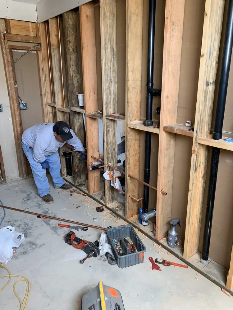 Commercial rough-in plumbing for Gas Line Repair in Pelham
